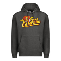 Charcoal Heather Pollo camp Resto Premium Hoodie - artisFamous