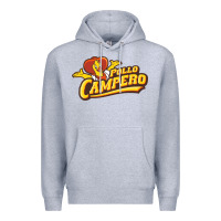Heather Grey Pollo camp Resto Premium Hoodie - artisFamous