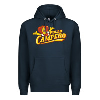 Navy Pollo camp Resto Premium Hoodie - artisFamous