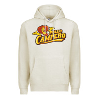 Oatmeal Heather Pollo camp Resto Premium Hoodie - artisFamous
