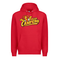 Red Pollo camp Resto Premium Hoodie - artisFamous