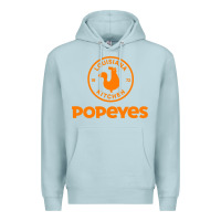 Blue Mist Resto Popeyes Art Premium Hoodie - artisFamous