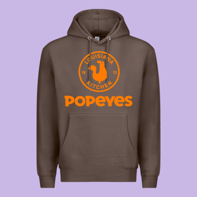 Resto Popeyes Art Premium Hoodie Designed By Artisfamous