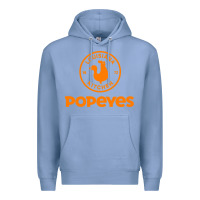 Colony Blue Resto Popeyes Art Premium Hoodie - artisFamous