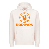 Pale Pink Resto Popeyes Art Premium Hoodie - artisFamous