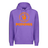 Purple Resto Popeyes Art Premium Hoodie - artisFamous