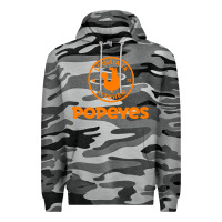Slate Camo Resto Popeyes Art Premium Hoodie - artisFamous