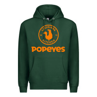 Sports Green Resto Popeyes Art Premium Hoodie - artisFamous