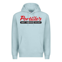 Blue Mist Resto Portillo's Premium Hoodie - artisFamous
