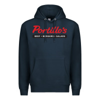 Navy Resto Portillo's Premium Hoodie - artisFamous