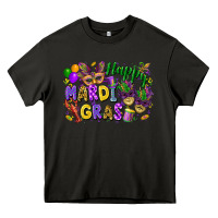Asphalt happy mardi gras Heavy Core Tee - FaDigitalArtStudio