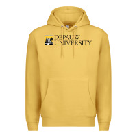 Antique Gold Depauw College Premium Hoodie - artisFamous