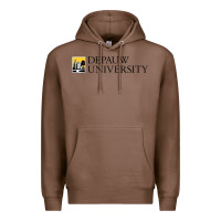 Chestnut Depauw College Premium Hoodie - artisFamous