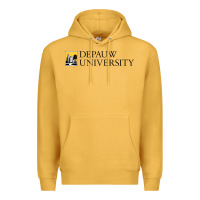 Mustard Depauw College Premium Hoodie - artisFamous