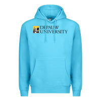 Ocean Blue Depauw College Premium Hoodie - artisFamous