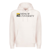 Pale Pink Depauw College Premium Hoodie - artisFamous