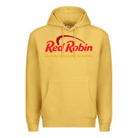Antique Gold Resto Red Robin Premium Hoodie - artisFamous
