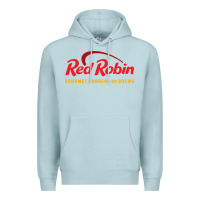 Blue Mist Resto Red Robin Premium Hoodie - artisFamous
