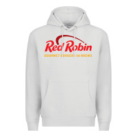 Dove Grey Resto Red Robin Premium Hoodie - artisFamous