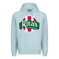 Blue Mist Rita's Italian Cafe Premium Hoodie - artisFamous