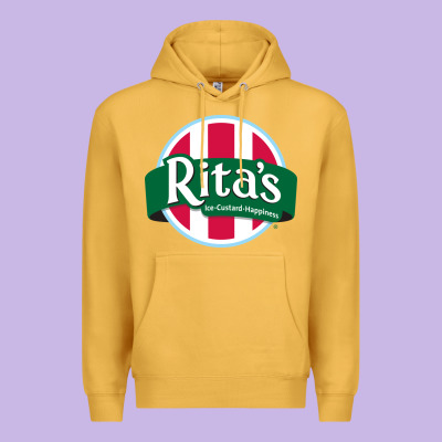Rita's Italian Cafe Premium Hoodie Designed By Artisfamous