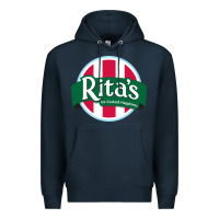 Navy Rita's Italian Cafe Premium Hoodie - artisFamous