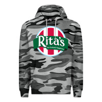 Slate Camo Rita's Italian Cafe Premium Hoodie - artisFamous