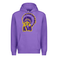 Purple Haskell Indian Nations College Premium Hoodie - artisFamous