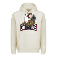 Oatmeal Heather The Griffins, Grand Rapids Premium Hoodie - artisFamous