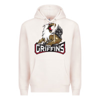 Pale Pink The Griffins, Grand Rapids Premium Hoodie - artisFamous