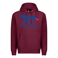 Burgundy Hutchinson Community College Premium Hoodie - artisFamous