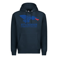 Navy Hutchinson Community College Premium Hoodie - artisFamous