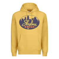 Antique Gold Skyline Chili Resto Premium Hoodie - artisFamous