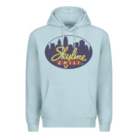 Blue Mist Skyline Chili Resto Premium Hoodie - artisFamous
