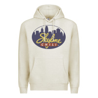 Oatmeal Heather Skyline Chili Resto Premium Hoodie - artisFamous