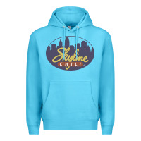 Ocean Blue Skyline Chili Resto Premium Hoodie - artisFamous