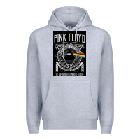 Heather Grey floyd Premium Hoodie - artisFamous
