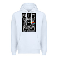 White floyd Premium Hoodie - artisFamous