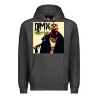 Charcoal Heather dmx Premium Hoodie - artisFamous