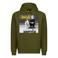 Army Green rowyco Premium Hoodie - artisFamous