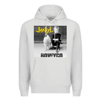 Dove Grey rowyco Premium Hoodie - artisFamous
