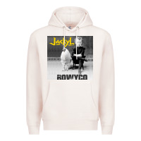 Pale Pink rowyco Premium Hoodie - artisFamous