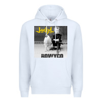 White rowyco Premium Hoodie - artisFamous
