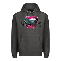 Charcoal Heather falling in reverse ban drock Premium Hoodie - artisFamous
