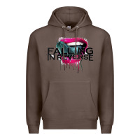Coffee falling in reverse ban drock Premium Hoodie - artisFamous