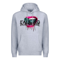 Heather Grey falling in reverse ban drock Premium Hoodie - artisFamous