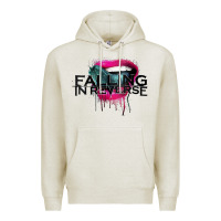 Oatmeal Heather falling in reverse ban drock Premium Hoodie - artisFamous