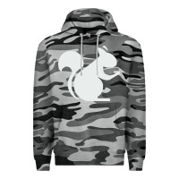Slate Camo squirrel Premium Hoodie - artisFamous