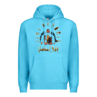 Ocean Blue jimi hendrix Premium Hoodie - artisFamous