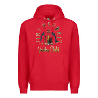 Red jimi hendrix Premium Hoodie - artisFamous